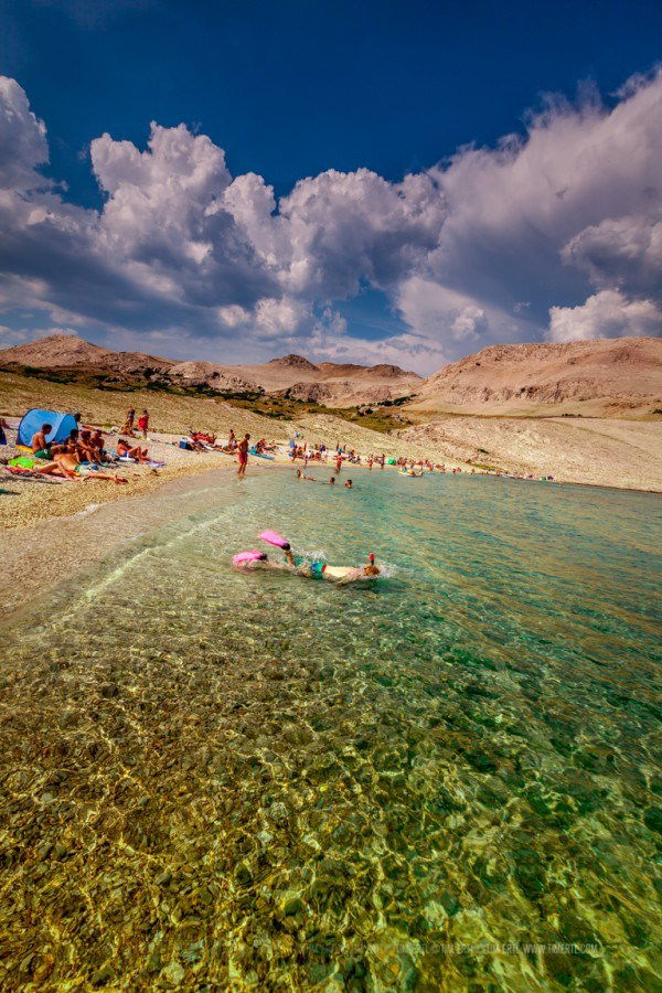 Ručica Beach, Pag| Travel Croatia Guide