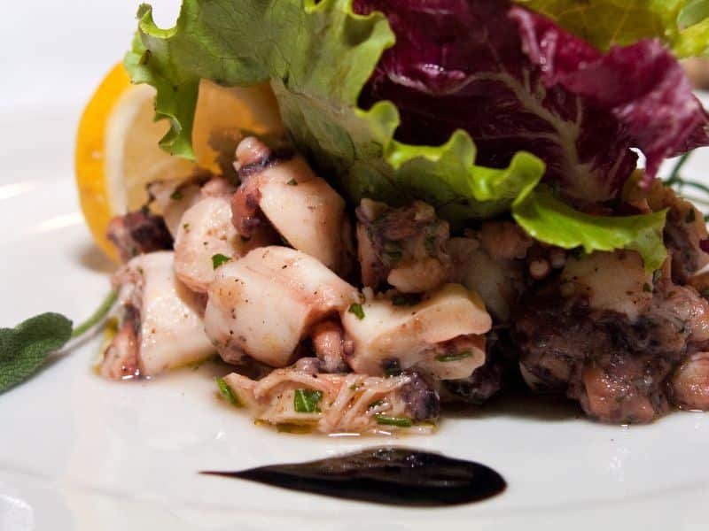 Croatian Cooking Octopus Salad | Travel Croatia Guide and Blog