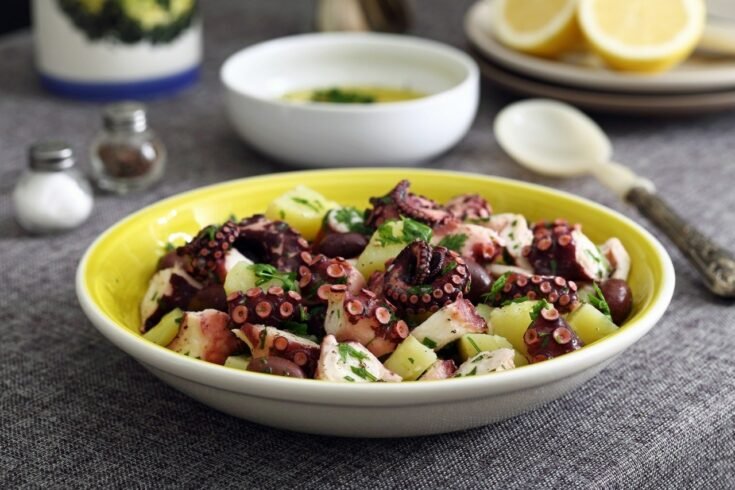 Croatian Octopus and Potato Salad Recipe