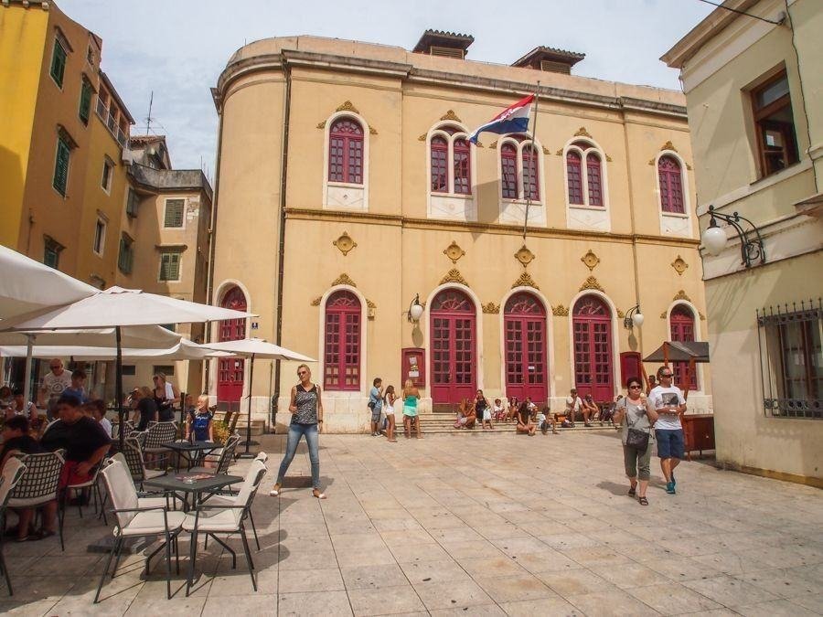 Neo-Renaissance Theater Building, Šibenik | Things to do in Šibenik Croatia Travel Blog