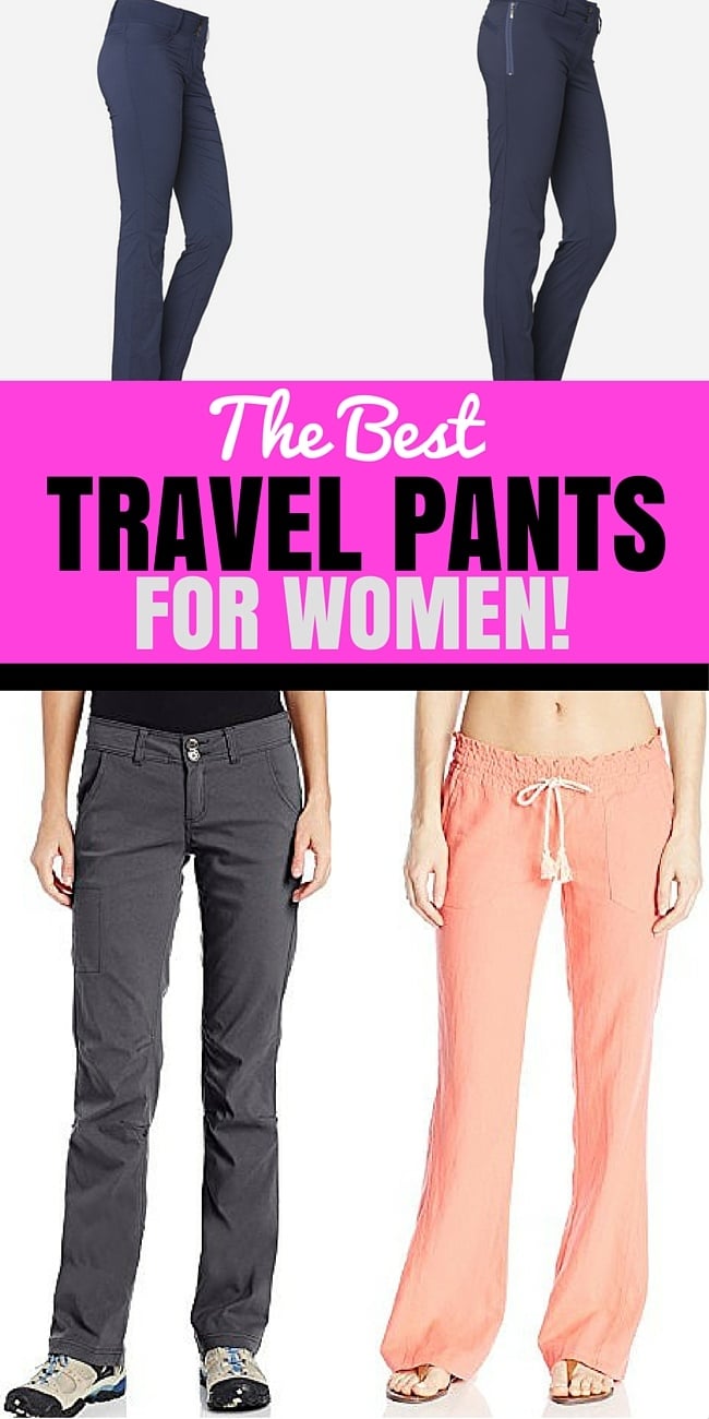 Best Travel Pants For Women | Chasing The Donkey