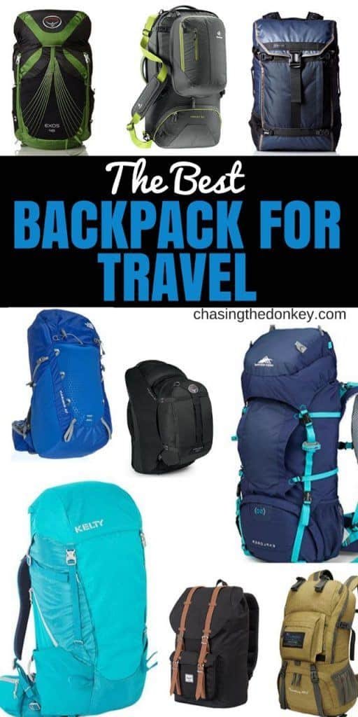 Best Backpack For Travel | Chasing the Donkey