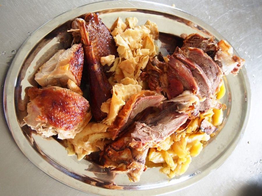 Traditional Croatian Recipes: Roast Turkey With Mlinci