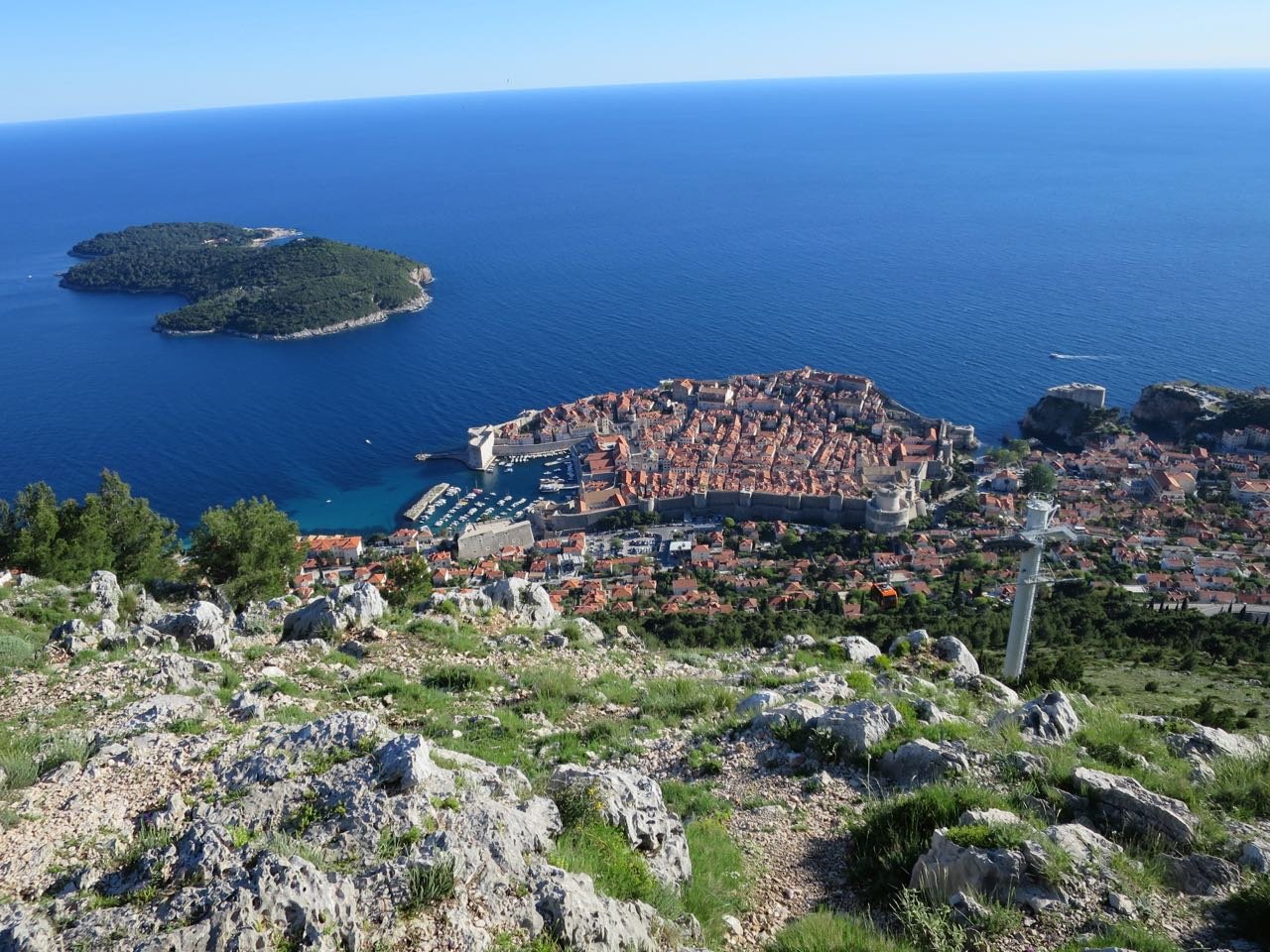 Dubrovnik Cable Car - Dubrovnik Travel Blog Pic