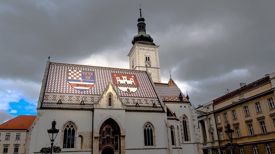 Things To Do In Zagreb St Marks Church