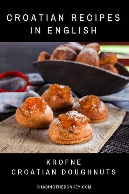 Croatian Recipe_Recipes in English_Krofne_Croatian Doughnuts