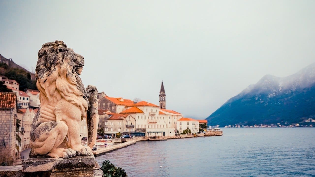 Things to do in Kotor Bay - Lion over looking Perast