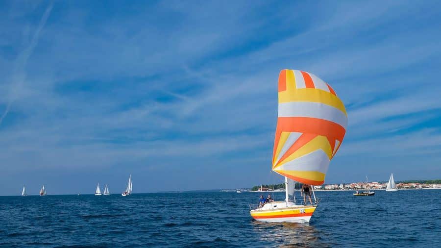 Zadar Regatta - Zadarska Koka - Orange Sail