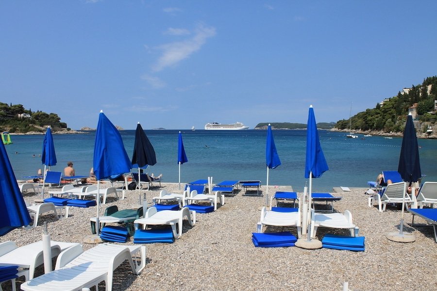 Best Dubrovnik Beaches - Uvala Lapad Beach Dubrovnik