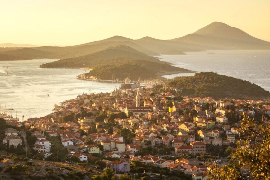Best Islands In Croatia - Panoramic view of Mali Losinj, Croatia