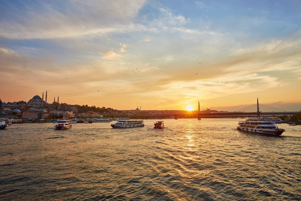 Romantic Places In Istanbul - Bosphorus Sunset Cruise