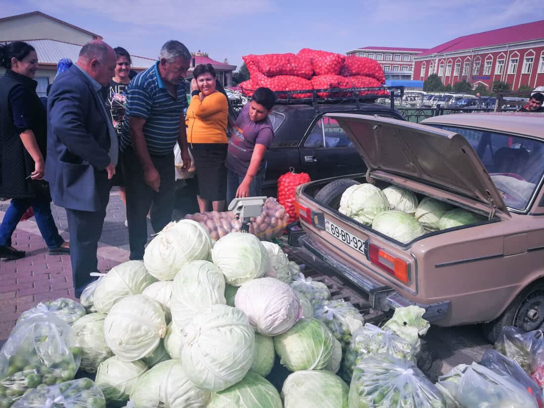 The Autonomous Republic Of Nakhchivan - saturday market