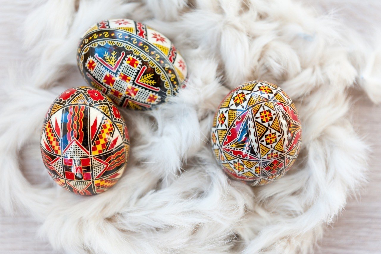 Souvenirs in Romania - Eggs in Romania