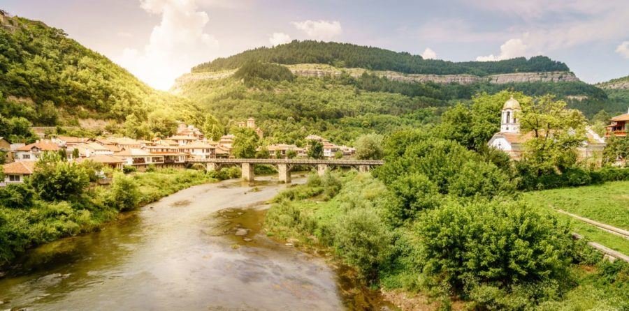 Things To Do In Bulgaria - The Yantra River in the city of Veliko Tarnovo