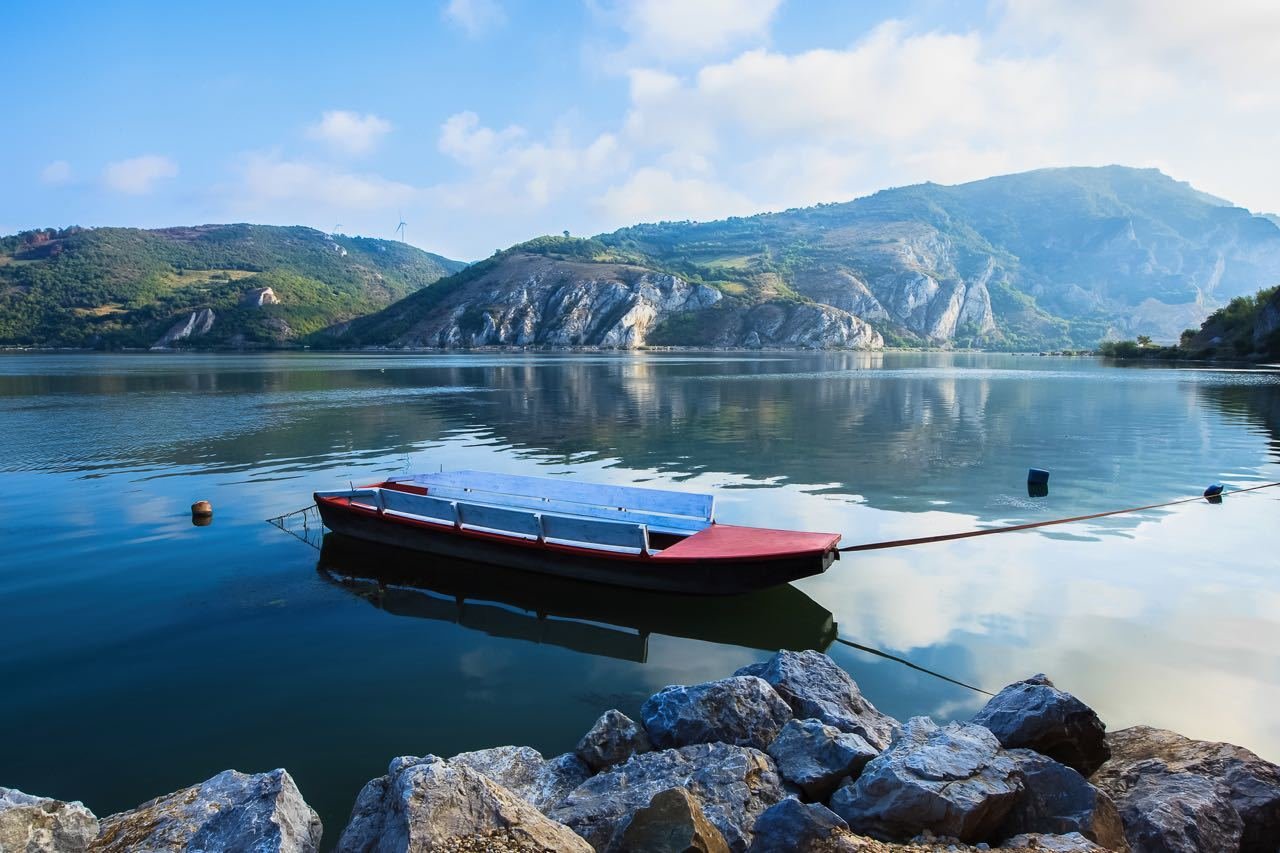 Serbian National Parks_River Danube entry in National Park Djerdap in Serbia