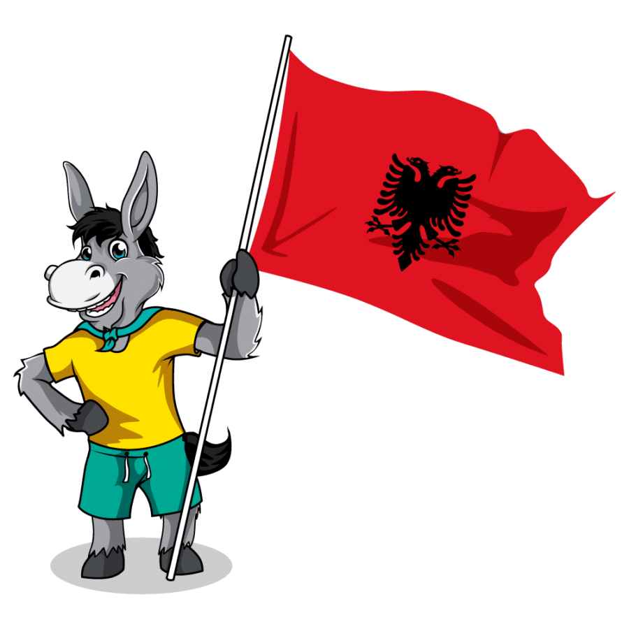 Balkan Flags_Albania 2