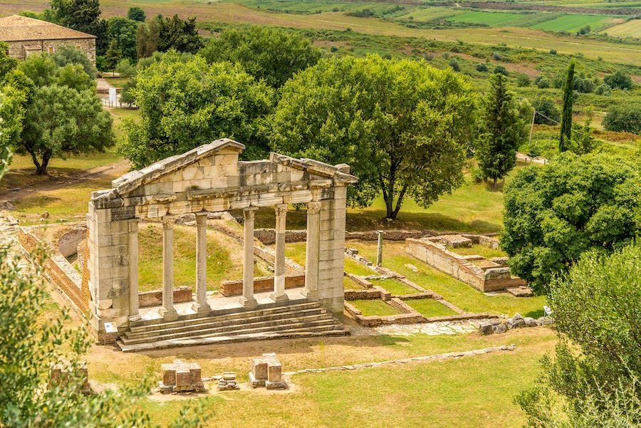 Where To Go In Albania - Temple ruins in Apollonia Albania