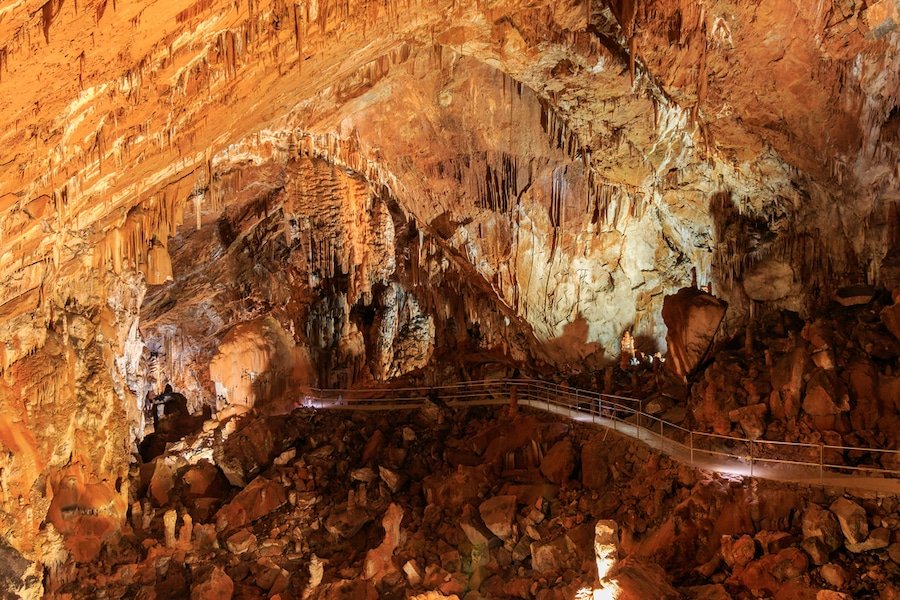 Paklenica National Park - Manita pec hidden cave on top of the Velebit