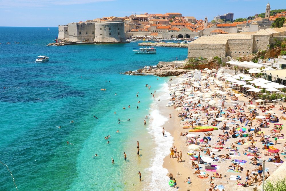 Best Beaches In The Mediterranean - Banje Beach, Croatia