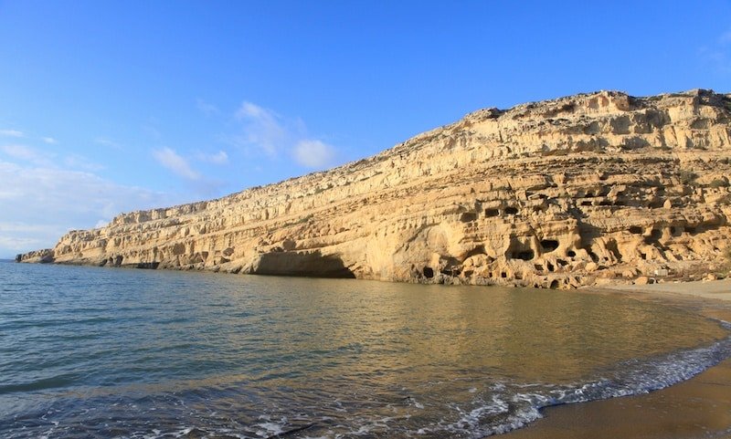 Guide To Where To Stay In Crete, Greece - Matala Beach Caves