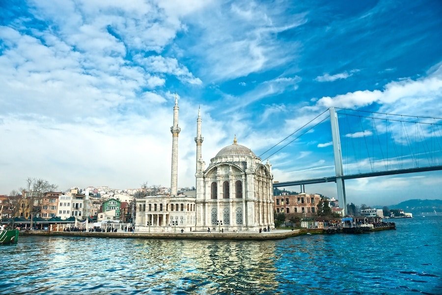 Best Things To Do In Istanbul - Ortakoy mosque and Bosphorus bridge