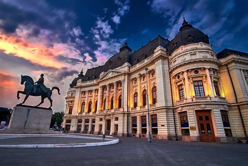 Bucharest Itinerary: Calea Victoriei Bucharest Sunset