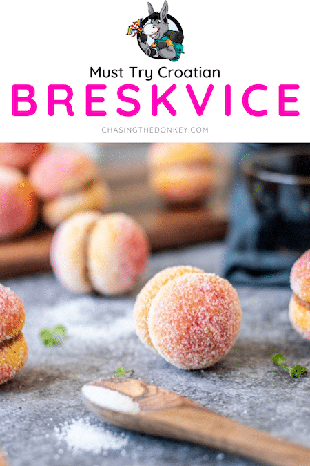 Croatian Recipes_Breskvice Peach Shaped Cookies