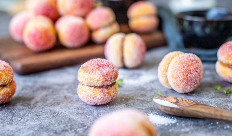 How To Make Breskvice Peach Cookies47
