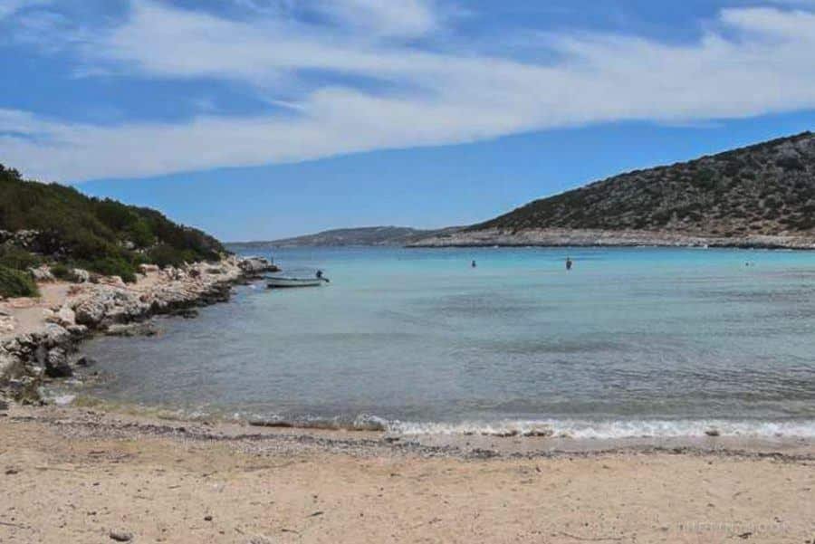 Where To Stay In Greece To Avoid The Crowds-BEACH ON LIPSI ISLAND