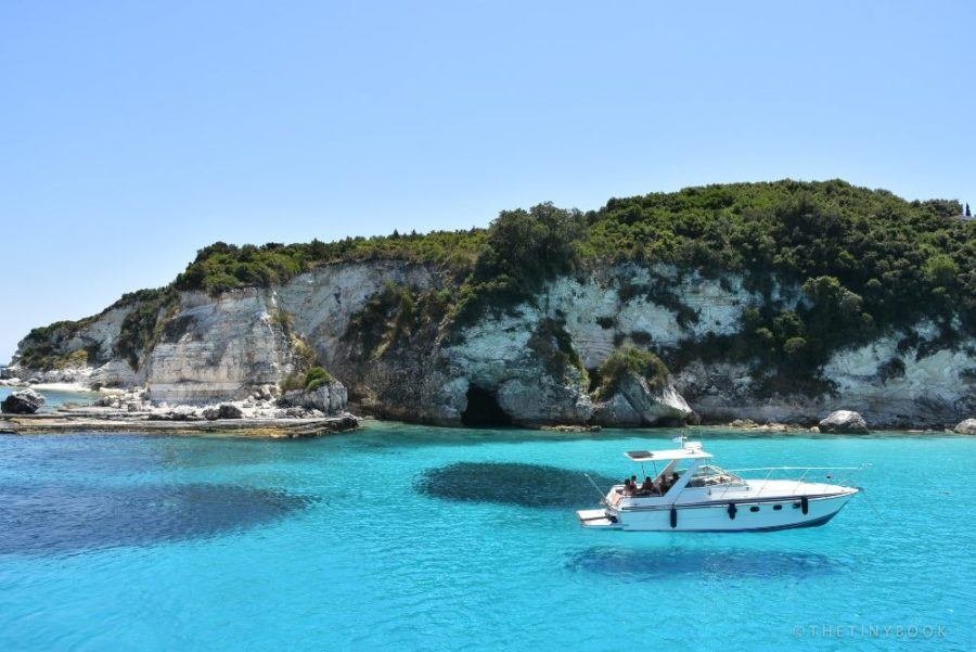 Where To Stay In Greece To Avoid The Crowds- COAST OF ANTIPAXOI ISLAND