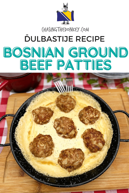Balkan Recipes_How To Make Dulbastije_Bosnian Ground Beef Patties