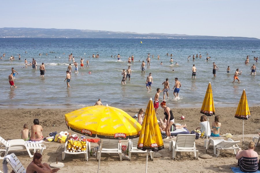 Sandy Beaches in Croatia_Bacvice Beach Split