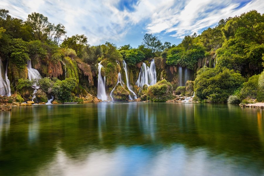 Kravice Waterfalls - Kravice waterfall in Bosnia and Herzegovina