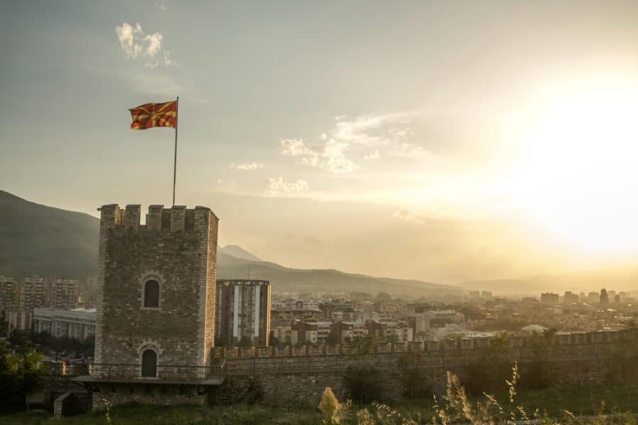 Archaeological Sites in Macedonia - Outlook tower of the Skopje Fortress