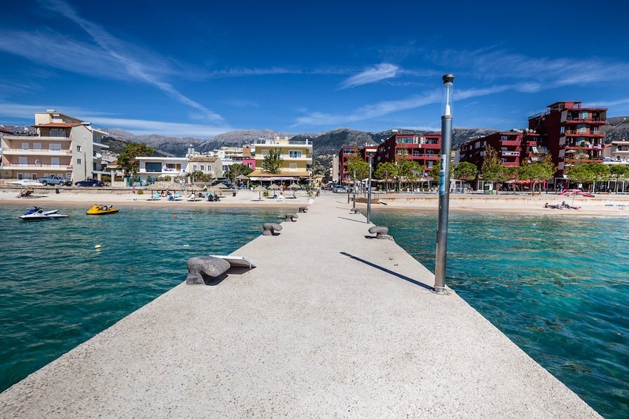 Things To Do In Himare, Albania - Pier In Himara City - Vlore, Albania