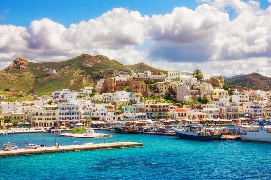  Naxos Island, Greece - Port on the island of Naxos, Greece_Depositphotos_45231899_s-2019