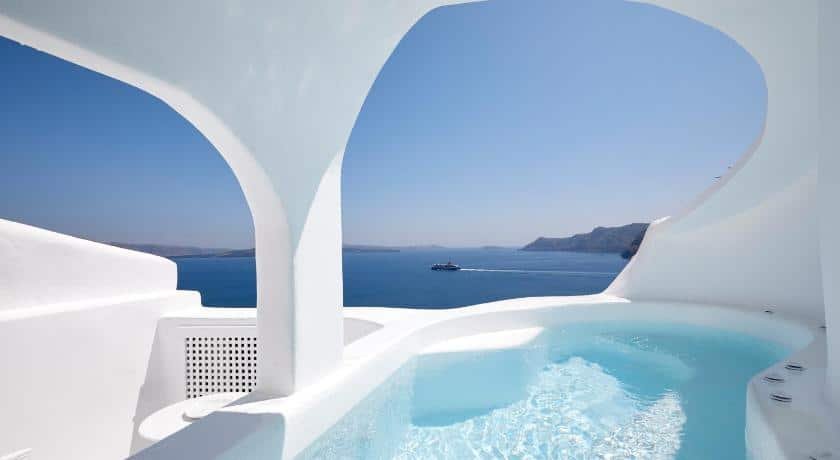 White Cave House Oia Santorini - Cave Hotels In Greece