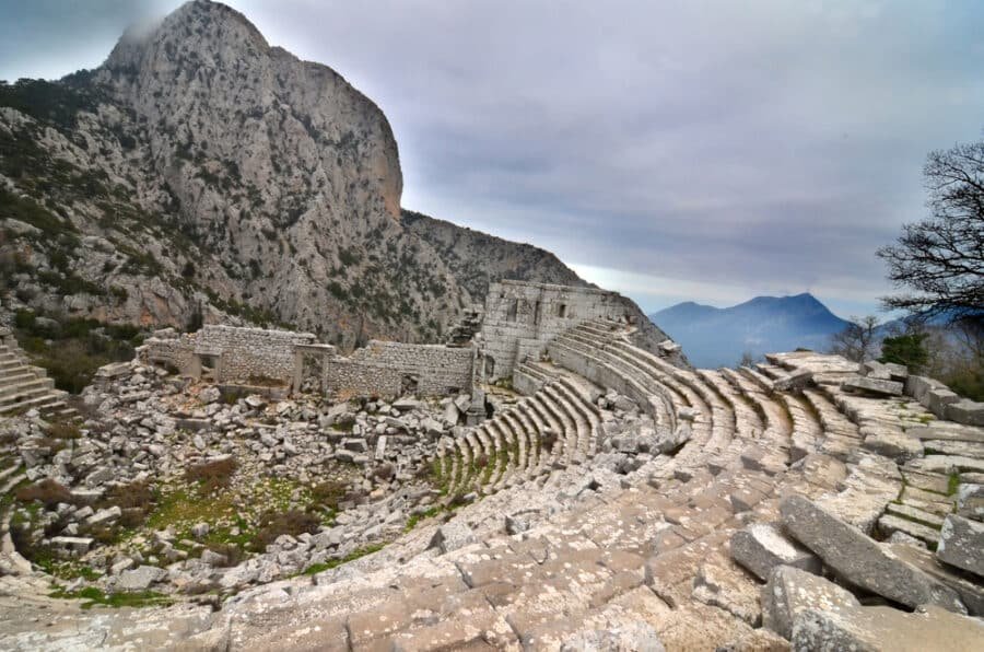 What to see in Anyalya Turkey - Termessos Theatre 