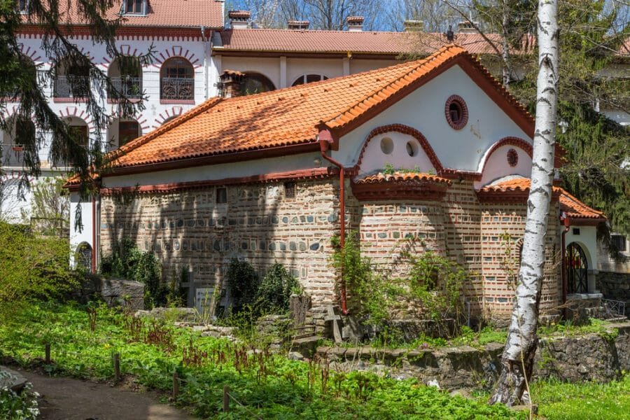 Monasteries In Bulgaria - Dragalevtsi Monastery of the Holy Mother of God of Vitosha, Bulgaria.