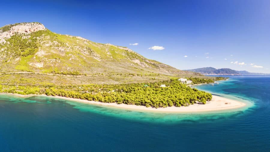 Gregolimano Beach, Evia Island, Greece