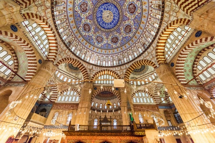 Most beautiful mosques in Turkey -Selimye Mosque - Edirne