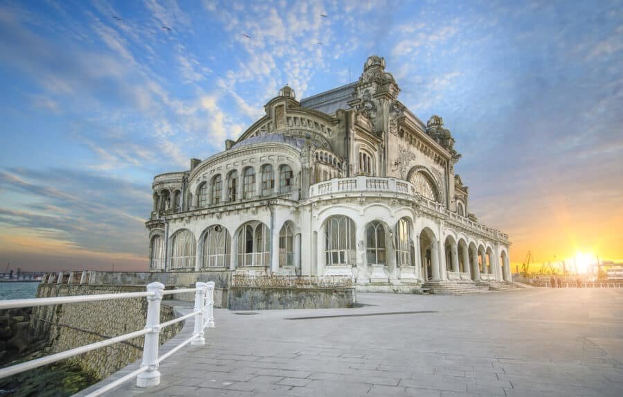 Day Trips From Bucharest - The abandoned casino in Constanta, Romania