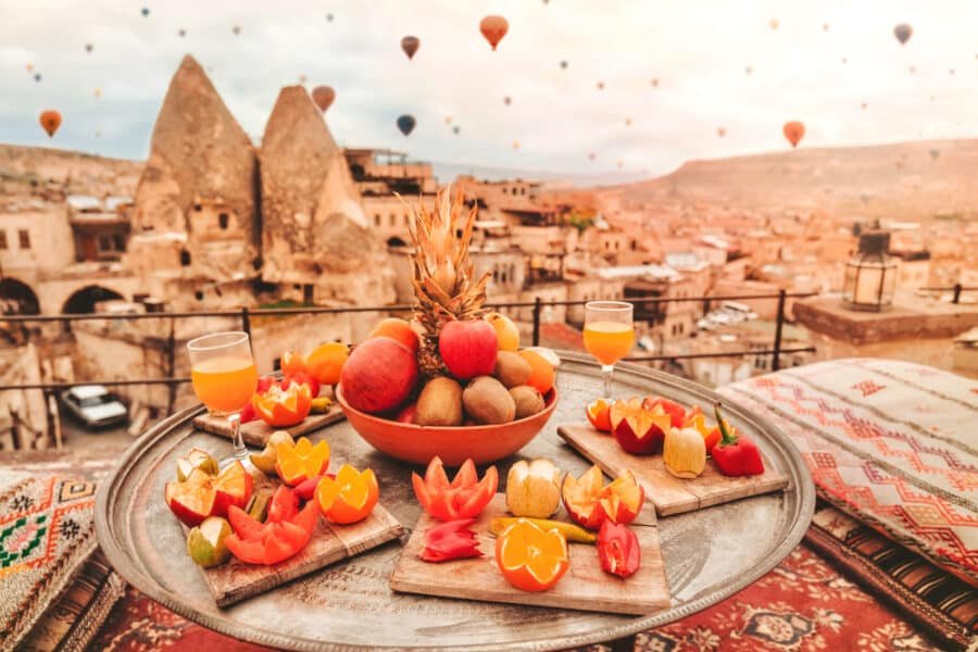 Food in Cappadocia, Turkey
