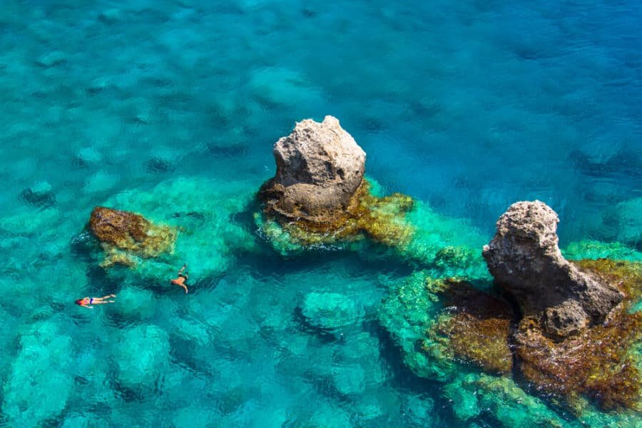 Snorkeling In Greece - Crete