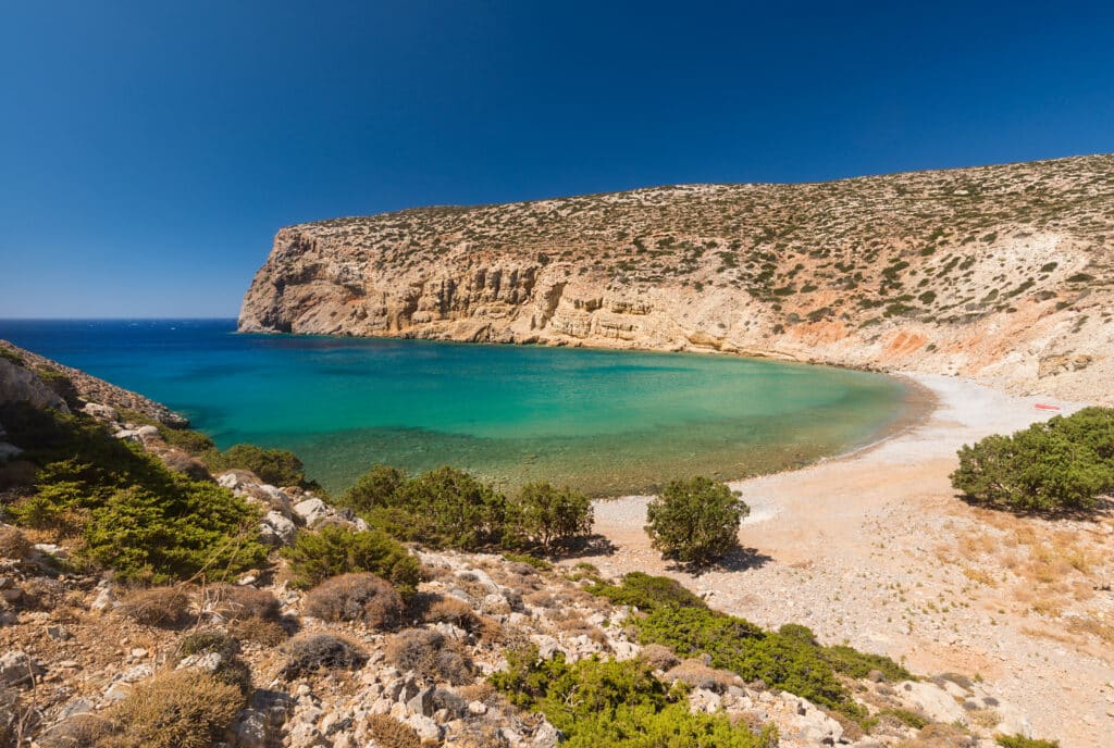 Byzantine Architecture & Turquoise Bays On Kasos Island, Greece