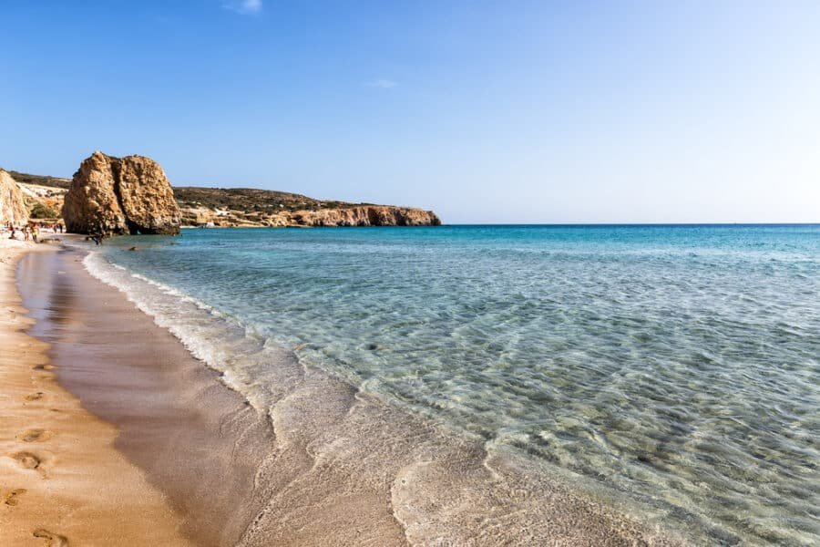 Best Beaches In Milos - Firiplaka Beach