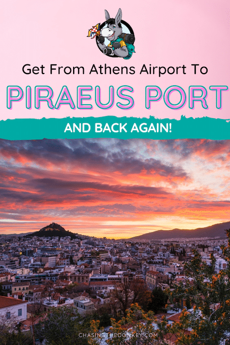 Greece Travel Blog_How To Get From Athens Airport to Piraeus Port