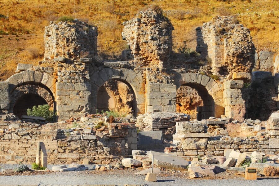 Varius Bath of Ephesus - Izmir, Turkey