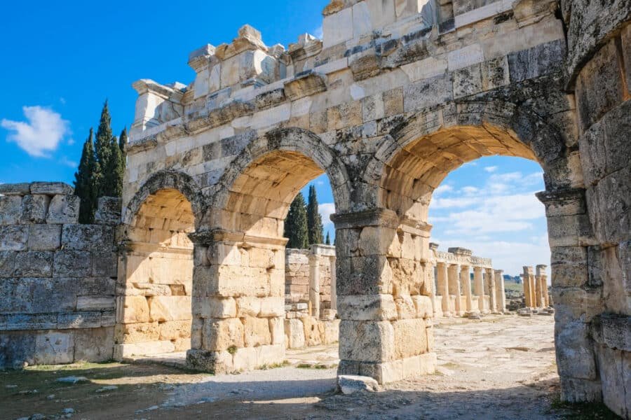 Hierapolis Turkey - Arches of Gate Of Domitian