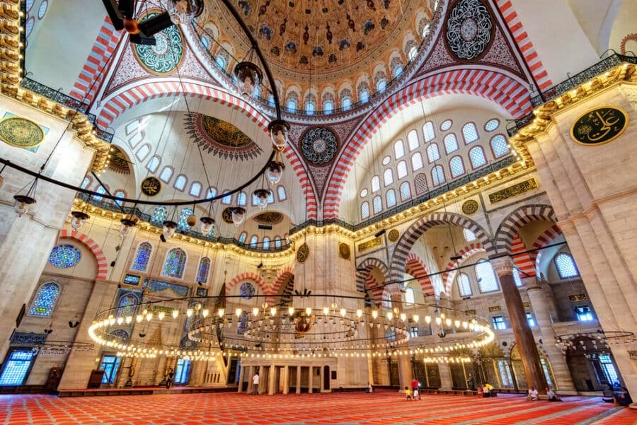 Mosquée à Istanbul - Mosquée de Süleymaniye- Hotel Turquie